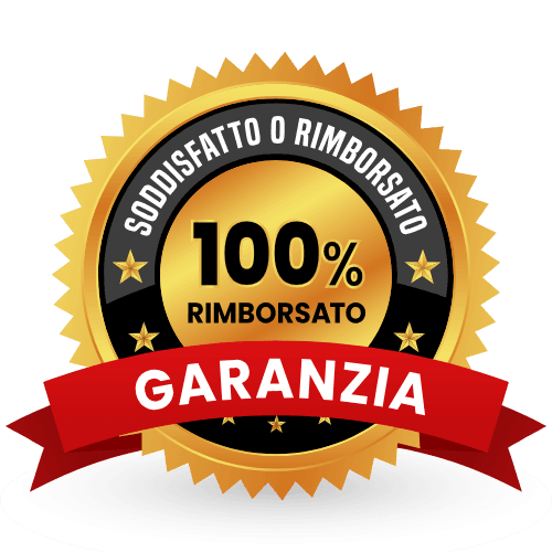 Garanzia 100% rimborsato